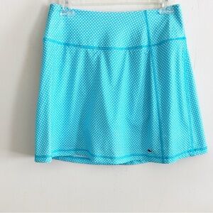 Vineyard vines blue whale print performance tennis golf skort size XS